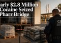 Nearly $2.8 Million in Cocaine Hidden in Bottled Beverage Shipment Seized at Pharr International Bridge