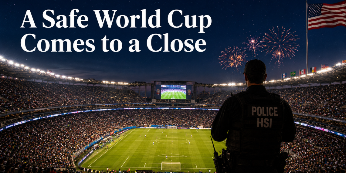 DHS Reports No Major Security Incidents Across 38 Days of World Cup Matches; Seizes 700+ Drones and Nearly $85M in Counterfeit Goods