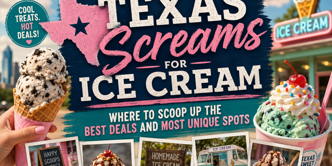 exas Screams for Ice Cream: Where to Scoop Up the Best Deals and Most Unique Spots 