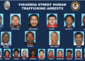 The 10 arrests made on July 1, along with the 11 previous arrests made in August 2025