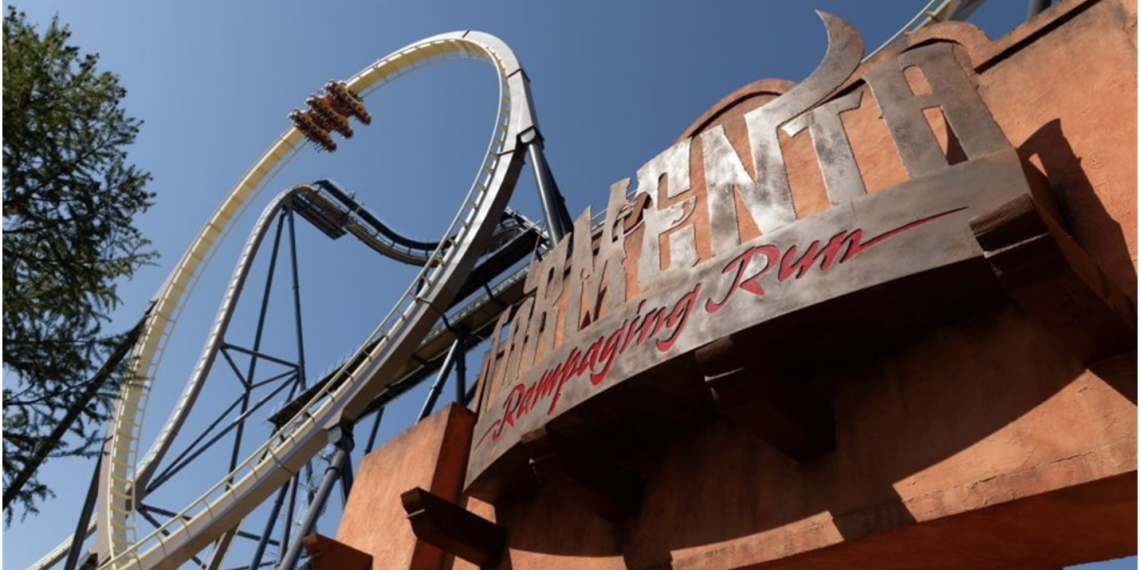 Six Flags Over Texas Debuts Tormenta: Rampaging Run, the World’s First 300-Foot Giga Dive Coaster, Breaking Six Global Records