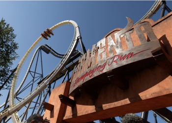 Six Flags Over Texas Debuts Tormenta: Rampaging Run, the World’s First 300-Foot Giga Dive Coaster, Breaking Six Global Records
