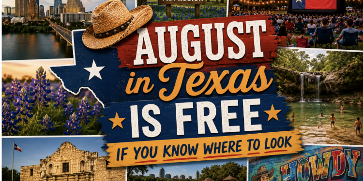 August in Texas Is Free — If You Know Where to Look