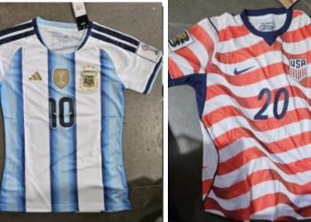Houston CBP Officers Seize Nearly $9 Million in Counterfeit World Cup Merchandise