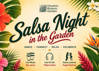 Dance the Night Away Under the Palms: Salsa Night Returns to Houston Botanic Garden
