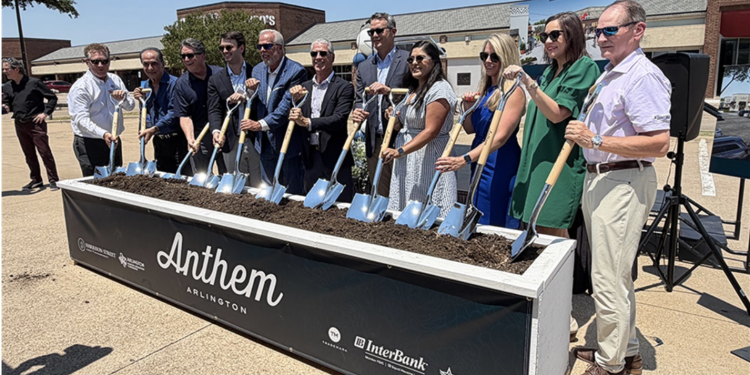 Groundbreaking Begins on $135 Million Anthem Redevelopment in North Arlington