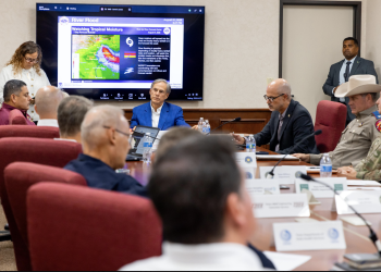 Texas Mobilizes Emergency Crews as Tropical Storm Edouard Takes Aim at Southeast Texas