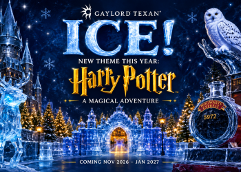 The Wizarding World Comes to Texas in Ice: Gaylord Texan’s Holiday Attraction Goes Full Harry Potter