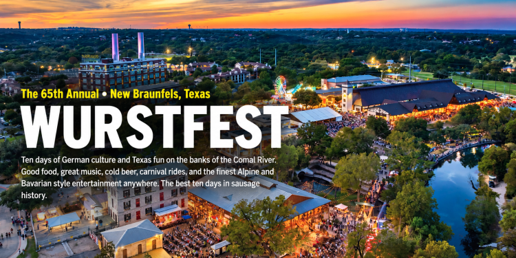 Bratwurst, Polka and Lederhosen: Wurstfest Turns 65 in Texas