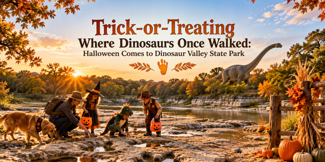 Trick-or-Treating Where Dinosaurs Once Walked: Halloween Comes to Dinosaur Valley State Park