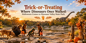 Trick-or-Treating Where Dinosaurs Once Walked: Halloween Comes to Dinosaur Valley State Park