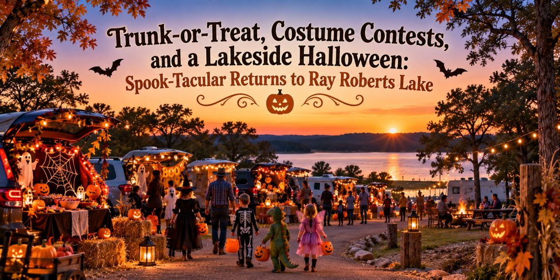 Trunk-or-Treat, Costume Contests, and a Lakeside Halloween: Spook-Tacular Returns to Ray Roberts Lake
