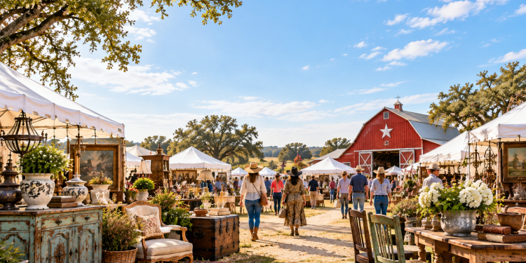 Round Top Opens Its Gates: 1,500 Vendors, 11 Miles of Antiques, and a Texas Tradition Since 1968